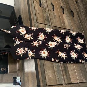 Floral NOBO tight fitting dress size 3-5